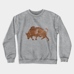 Bull Sketch Crewneck Sweatshirt